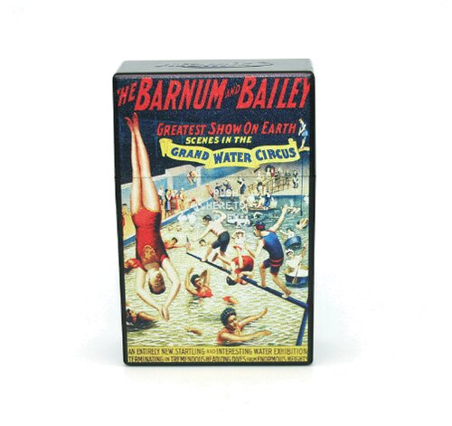 Atomic Zigarettenbox 20er Motiv Wasserzirkus