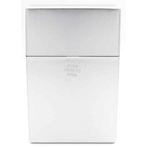 Atomic Zigarettenbox für ca. 20 Stück, silber Atomic Zigarettenbox für ca. 20 Stück, silber
