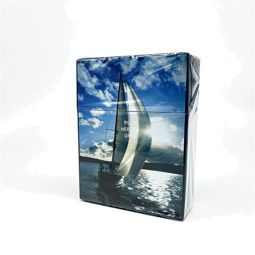 Atomic Zigarettenbox King-Size Maritim Dunkelblau Atomic Zigarettenbox King-Size Maritim Dunkelblau