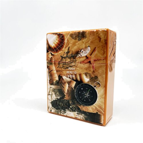 Atomic Zigarettenbox King-Size Maritim Orange Atomic Zigarettenbox King-Size Maritim Orange