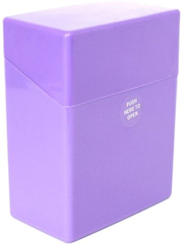 Atomic Zigarettenbox Lila für 50 Stück Zigaretten