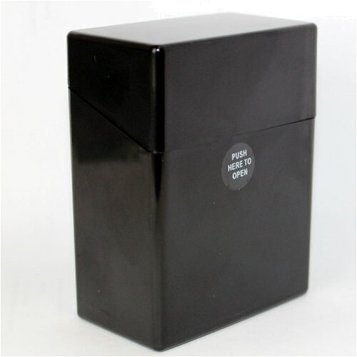 Atomic Zigarettenbox 44 Stück Schwarz Atomic Zigarettenbox 44 Stück Schwarz