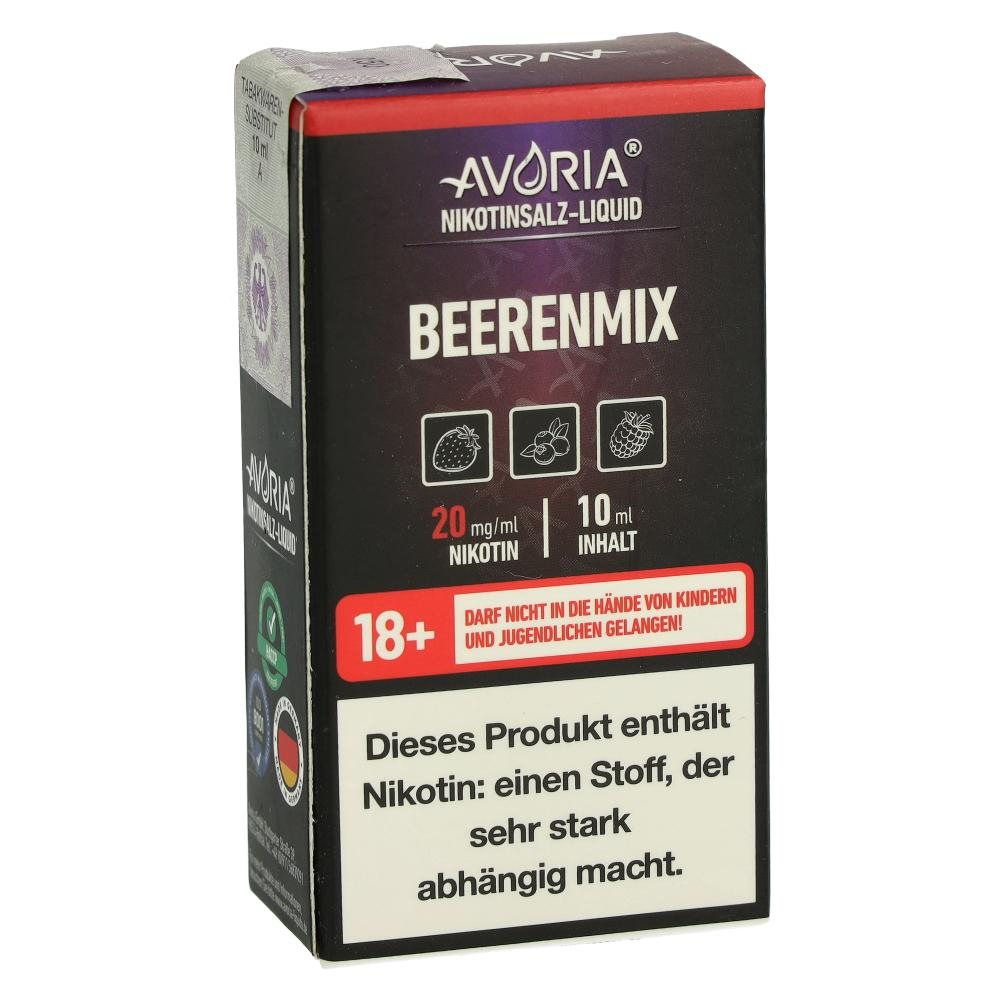 Avoria Nikotinsalz Liquid Beerenmix 20mg Avoria Nikotinsalz Liquid Beerenmix 20mg