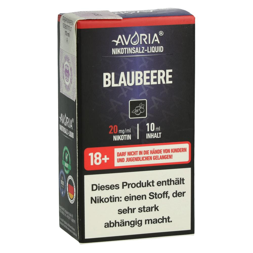 Avoria Nikotinsalz Liquid Blaubeere 20mg Avoria Nikotinsalz Liquid Blaubeere 20mg