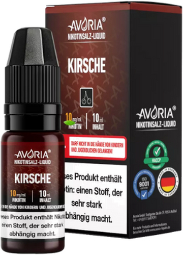 Avoria Nikotinsalz Liquid Kirsche 10mg Avoria Nikotinsalz Liquid Kirsche 10mg
