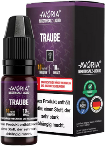 Avoria Nikotinsalz Liquid Traube 10mg Avoria Nikotinsalz Liquid Traube 10mg