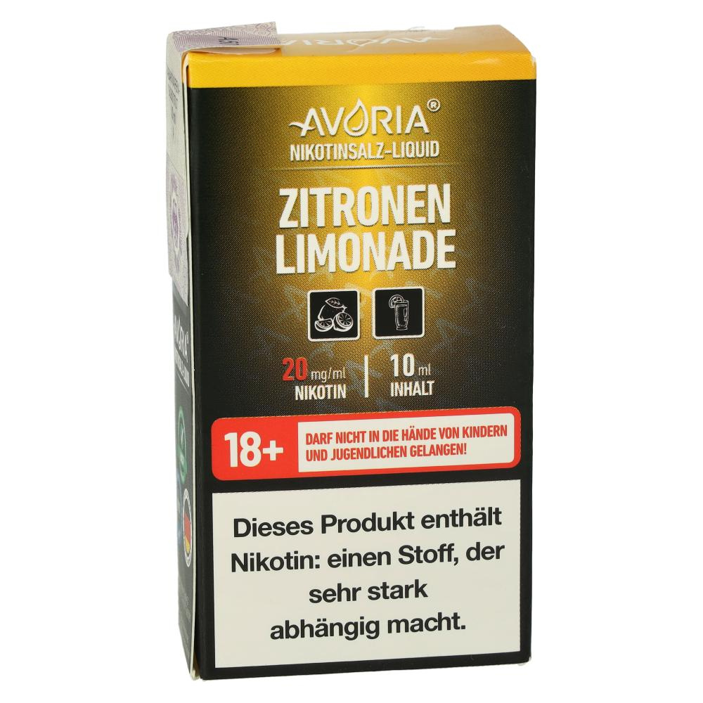 Avoria Nikotinsalz Liquid Zitronen Limonade 20mg Avoria Nikotinsalz Liquid Zitronen Limonade 20mg