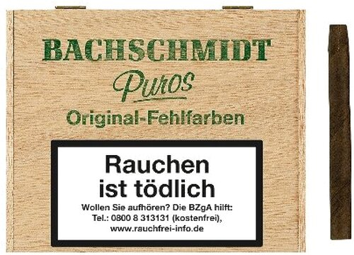 Bachschmidt Puros Brasil Fehlfarben Bachschmidt Puros Brasil Fehlfarben