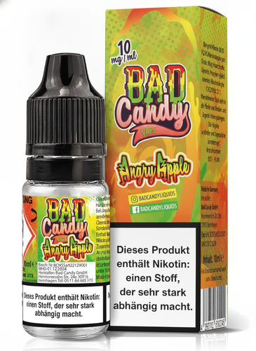 BAD Candy Angry Apple 10mg Nic Salt Liquid