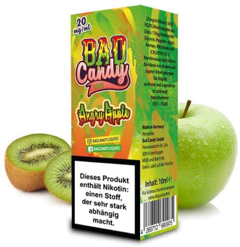 Bad Candy Angry Apple 20mg Nic Salt e-Liquid
