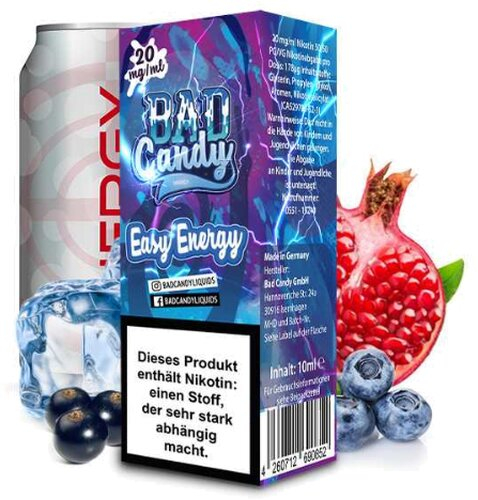 Bad Candy Easy Energy 20mg Nic Salt e-Liquid
