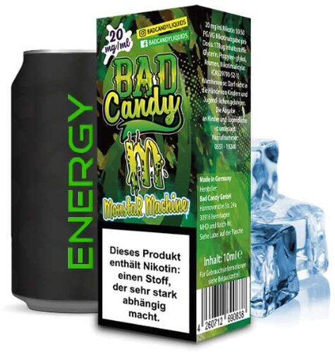 Bad Candy Monstar Machine 20mg Nic Salt e-Liquid