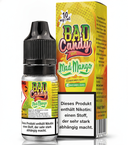 BAD Candy Mad Mango 10mg Nic Salt Liquid