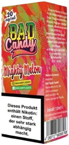 Bad Candy Mighty Melon 20mg Nic Salt e-Liquid