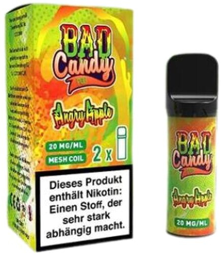 Bad Candy Pod2Go Angry Apple 2x2ml   20mg