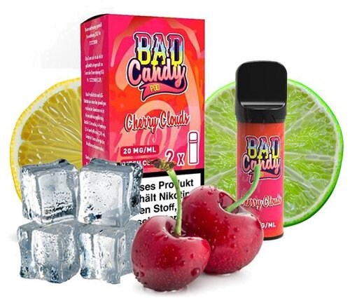 Bad Candy Pod2Go Cherry Clouds 2x2ml   20mg