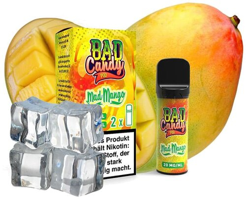 Bad Candy Pod2Go Mad Mango 2x2ml   20mg