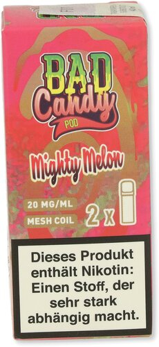Bad Candy Pod2Go Mighty Melon 2x2ml   20mg