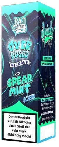 Bad Candy Spermint Iced Nikotinsalzliquid Overdosed 20mg