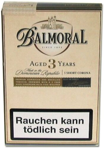 Balmoral Aged Selection Short Corona 5er Balmoral Aged Selection Short Corona 5er