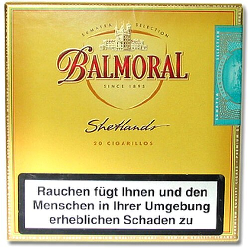 Balmoral Shetlands Sumatra Zigarillos 