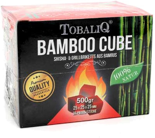 Bamboo Cube Shisha & Grillbriketts aus Bambus 500gr Bamboo Cube Shisha & Grillbriketts aus Bambus 500gr
