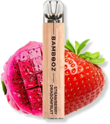 Bambooz Einweg E-Zigarette Strawberry Dragonfruit Nikotinfrei
