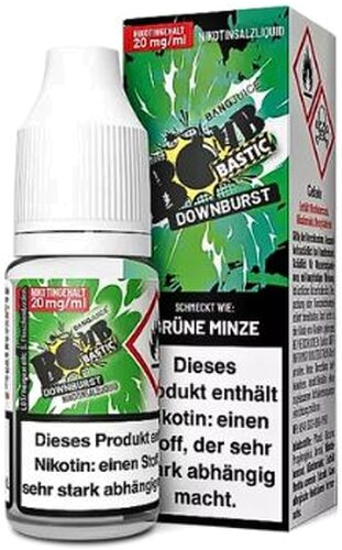 Bang Juice Bomb Bastic Downburst Nikotinsalzliquid 20mg Bang Juice Bomb Bastic Downburst Nikotinsalzliquid 20mg
