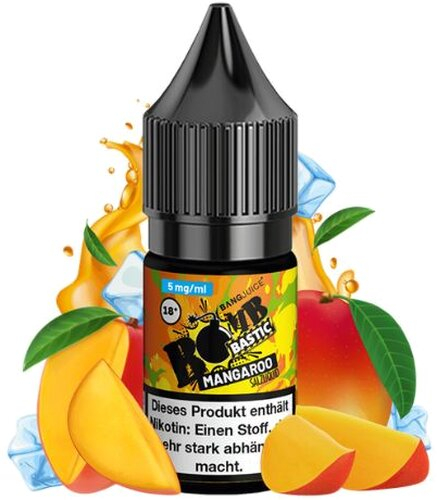 Bang Juice BOMB BASTIC MANGAROO 5mg Nikotin Salz Liquid