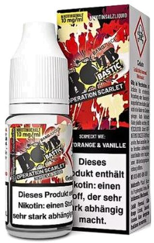Bang Juice Bomb Bastic Operation Scarlet Nikotinsalzliquid 10mg Bang Juice Bomb Bastic Operation Scarlet Nikotinsalzliquid 10mg