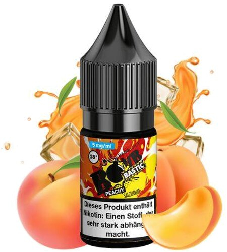 Bang Juice BOMB BASTIC PEACHY 5mg Nikotin Salz Liquid