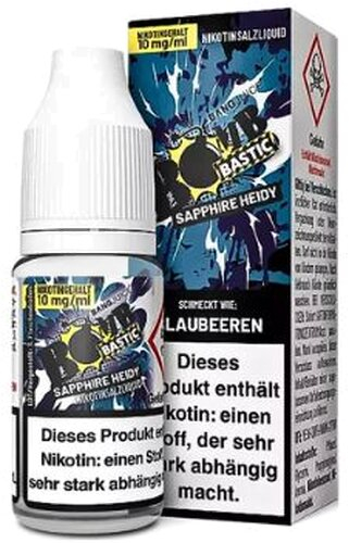 Bang Juice Bomb Bastic Sapphire Heidy Nikotinsalzliquid 10mg Bang Juice Bomb Bastic Sapphire Heidy Nikotinsalzliquid 10mg