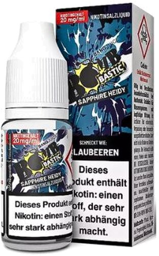Bang Juice Bomb Bastic Sapphire Heidy Nikotinsalzliquid 20mg Bang Juice Bomb Bastic Sapphire Heidy Nikotinsalzliquid 20mg