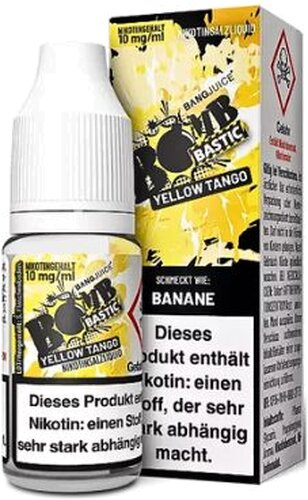 Bang Juice Bomb Bastic Yellow Tango Nikotinsalzliquid 10mg Bang Juice Bomb Bastic Yellow Tango Nikotinsalzliquid 10mg