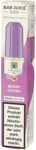 Bar Juice 5000 Nic Salt Liquid Berry Crush 20mg
