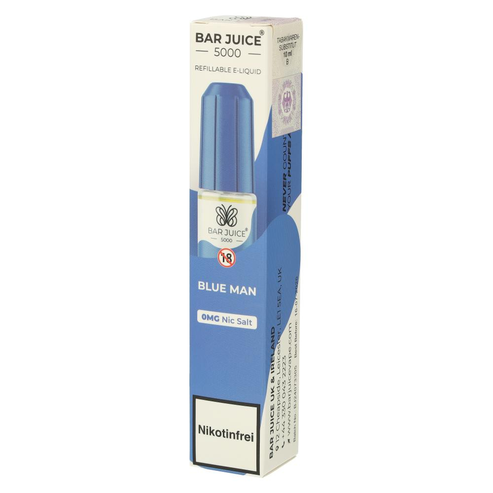 Bar Juice 5000 Nic Salt Liquid Blue Man 0mg Bar Juice 5000 Nic Salt Liquid Blue Man 0mg