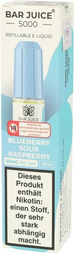 Bar Juice 5000 Nic Salt Liquid Blueberry Sour Raspberry 20mg Bar Juice 5000 Nic Salt Liquid Blueberry Sour Raspberry 20mg