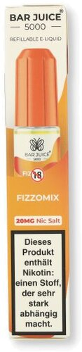 Bar Juice 5000 Nic Salt Liquid Fizzomix 20mg