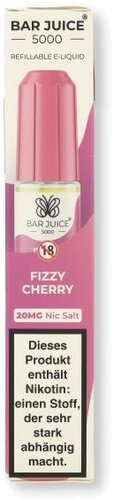 Bar Juice 5000 Nic Salt Liquid Fizzy Cherry 20mg