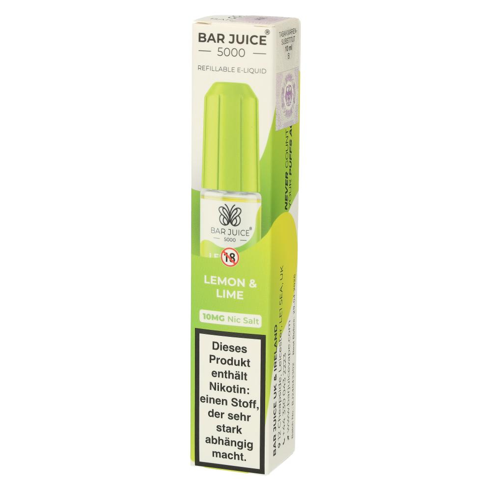 Bar Juice 5000 Nic Salt Liquid Lemon Lime 10mg Bar Juice 5000 Nic Salt Liquid Lemon Lime 10mg