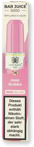 Bar Juice 5000 Nic Salt Liquid Pink Bubba 10mg