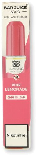 Bar Juice 5000 Nic Salt Liquid Pink Lemonade 0mg