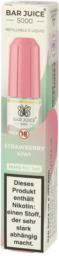 Bar Juice 5000 Nic Salt Liquid Strawberry Kiwi 10mg