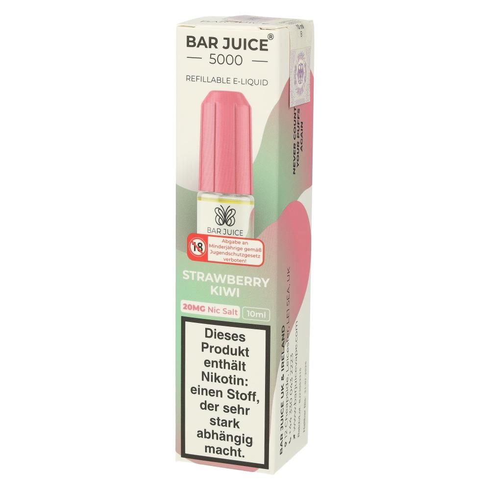 Bar Juice 5000 Nic Salt Liquid Strawberry Kiwi 20mg Bar Juice 5000 Nic Salt Liquid Strawberry Kiwi 20mg