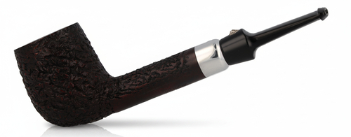 Barling Pfeife Montague Craggy Root 1814 Rustiziert - B-Ware