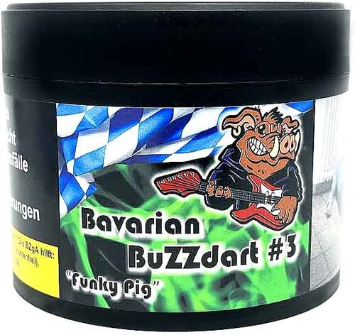 Bavarian BuZZdart #3 Funky Pig 200g Shisha Tabak Bavarian BuZZdart #3 Funky Pig 200g Shisha Tabak