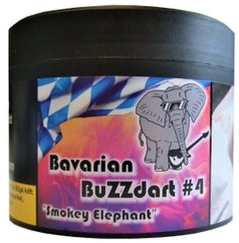 Bavarian BuZZdart #4 Smokey Elephant 200g Shisha Tabak Bavarian BuZZdart #4 Smokey Elephant 200g Shisha Tabak