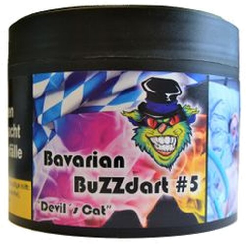 Bavarian BuZZdart #5 Devils Cat 200g Shisha Tabak Bavarian BuZZdart #5 Devils Cat 200g Shisha Tabak