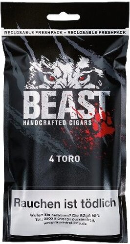 Beast Toro Zigarre 4 Stk. Beast Toro Zigarre 4 Stk.