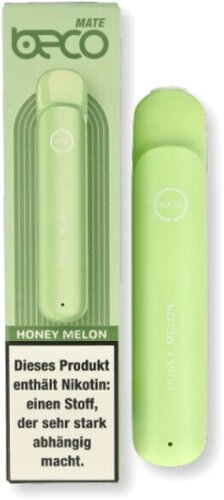 Beco Mate Einweg E-Zigarette Honey Melon 20mg Beco Mate Einweg E-Zigarette Honey Melon 20mg